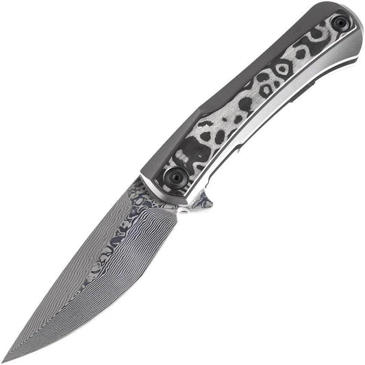 Kansept Knives Kratos Framelock Black Rose K1024A5 by Kansept Knives