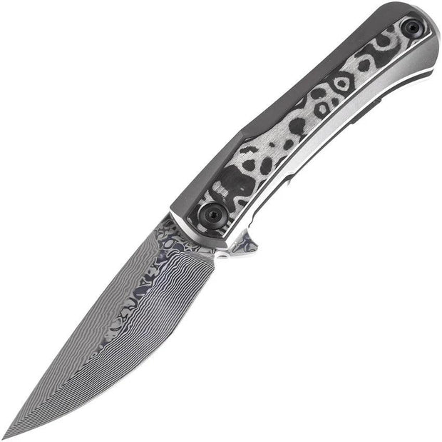 Kansept Knives Kratos Framelock Black Rose K1024A5 by Kansept Knives
