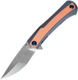 Kansept Knives Kratos Framelock Blue Ti K1024A6 by Kansept Knives