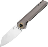 Kansept Knives Bulldozer Framelock Brz K1028A4 by Kansept Knives