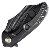 Kansept Knives KTC3 Linerlock Black Ti K1031A1 by Kansept Knives