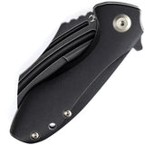Kansept Knives KTC3 Linerlock Black Ti K1031A1 by Kansept Knives