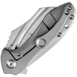 Kansept Knives KTC3 Linerlock BB Ti - CPM S35VN Blade With Bead Blast Titanium Handle by Kansept Knives
