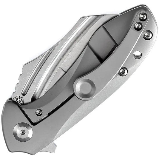 Kansept Knives KTC3 Linerlock BB Ti - CPM S35VN Blade With Bead Blast Titanium Handle by Kansept Knives