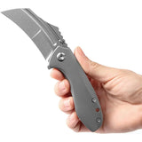 Kansept Knives KTC3 Linerlock BB Ti - CPM S35VN Blade With Bead Blast Titanium Handle by Kansept Knives