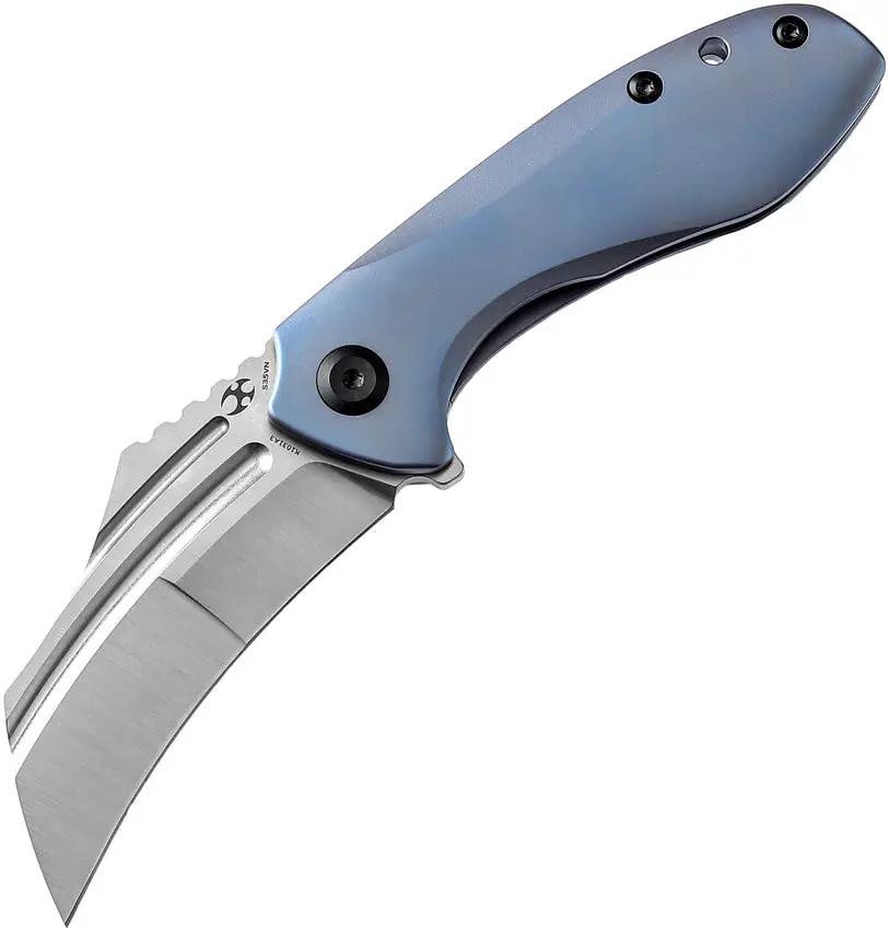 Kansept Knives KTC3 Linerlock Blue Ti K1031A3 by Kansept Knives