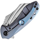 Kansept Knives KTC3 Linerlock Blue Ti K1031A3 by Kansept Knives