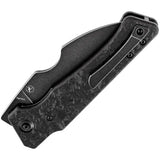 Kansept Knives Egress Linerlock - Carbon Fiber Handle S35VN Steel Black Stonewash Finish by Kansept Knives