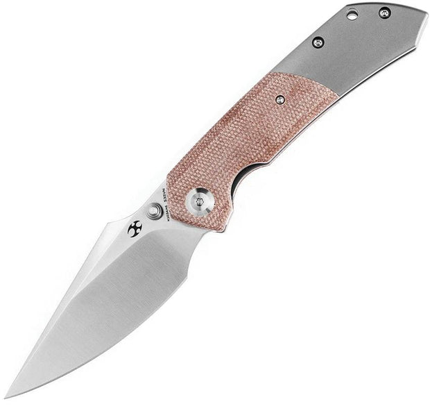 Kansept Knives Fenrir Linerlock Brown K1034A6 by Kansept Knives