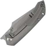 Kansept Knives Fenrir Framelock BB Ti K1034C1 - Satin CPM S35VN Wharncliffe Blade, Titanium Handle by Kansept Knives