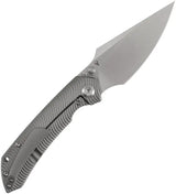 Kansept Knives Fenrir Framelock BB Ti K1034C1 - Satin CPM S35VN Wharncliffe Blade, Titanium Handle by Kansept Knives