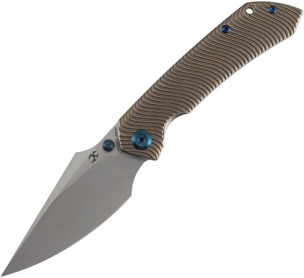 Kansept Knives Fenrir Framelock Bronze Ti K1034C2 by Kansept Knives