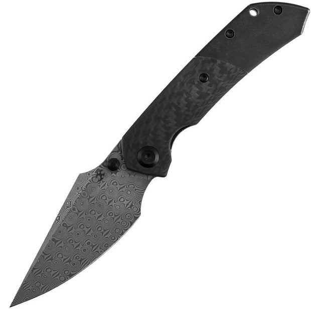 Kansept Knives Fenrir Crossbar Lock Twill CF K1034D1 by Kansept Knives