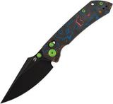 Kansept Knives Fenrir Crossbar Lock 80s CF K1034V4 by Kansept Knives