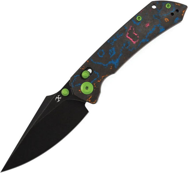 Kansept Knives Fenrir Crossbar Lock 80s CF K1034V4 by Kansept Knives