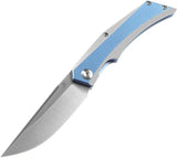 Kansept Knives Naska Framelock Blue K1035A3 by Kansept Knives