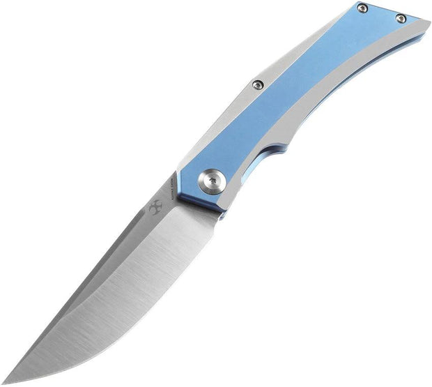 Kansept Knives Naska Framelock Blue K1035A3 by Kansept Knives
