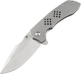Kansept Knives Entity Framelock Gray K1036A1 by Kansept Knives