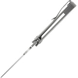 Kansept Knives Entity Framelock Gray K1036A1 - S35VN Satin Blade Gray Titanium Handle by Kansept Knives