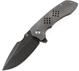 Kansept Knives Entity Framelock Black SW K1036A2 by Kansept Knives