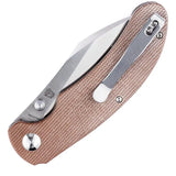 Kansept Knives Nesstreet Linerlock Brown K1039A1 by Kansept Knives