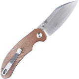 Kansept Knives Nesstreet Linerlock Brown K1039A1 by Kansept Knives