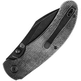 Kansept Knives Nesstreet Linerlock K1039A2 - CPM S35VN Black Stonewash Blade For Everyday Carry by Kansept Knives