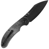 Kansept Knives Nesstreet Linerlock K1039A2 - CPM S35VN Black Stonewash Blade For Everyday Carry by Kansept Knives