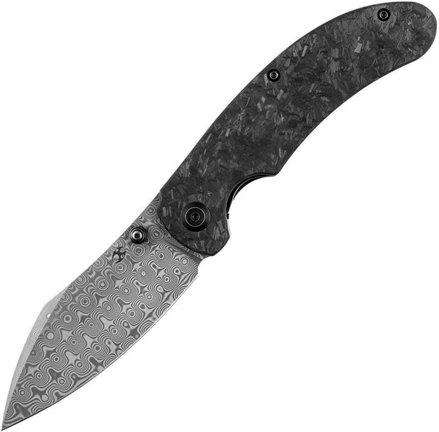 Kansept Knives Nesstreet Linerlock Damascus K1039D1 by Kansept Knives