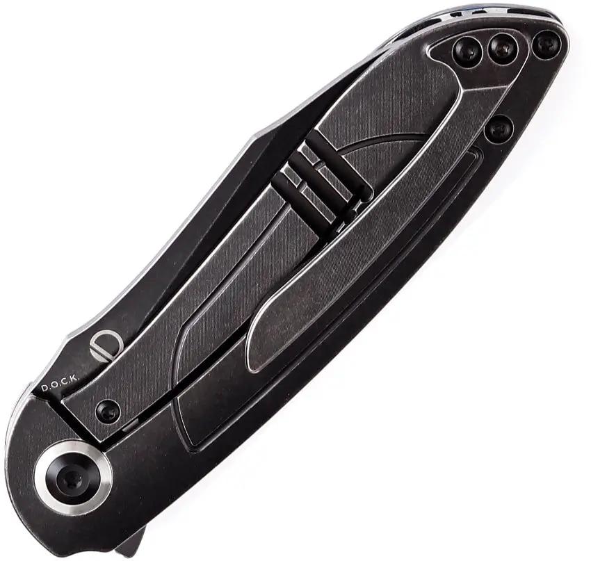 Kansept Knives Prometheus Framelock Nebula K1040A2 - S35VN Blade Carbon Fiber Nebula Handle by Kansept Knives