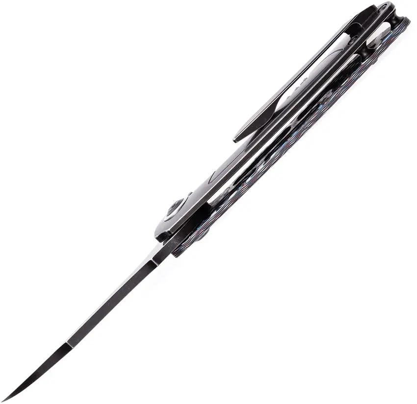 Kansept Knives Prometheus Framelock Nebula K1040A2 - S35VN Blade Carbon Fiber Nebula Handle by Kansept Knives