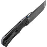 Kansept Reedus Framelock Black K1041A1 - Black TiNi CPM S35VN Blade Titanium Handle Thumb Stud Pocket Clip by Kansept Knives