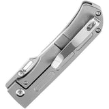 Kansept Knives Reedus Framelock Gray K1041A2 - Satin CPM S35VN Blade With Gray Titanium Handle by Kansept Knives