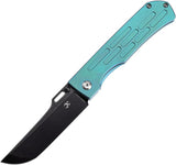 Kansept Knives Reedus Framelock Green K1041A4 by Kansept Knives