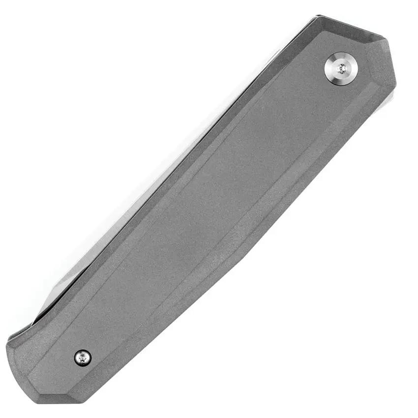 Kansept Knives Integra Framelock Slicone Ti K1042A1 - Titanium Handle, Satin M390 Blade by Kansept Knives