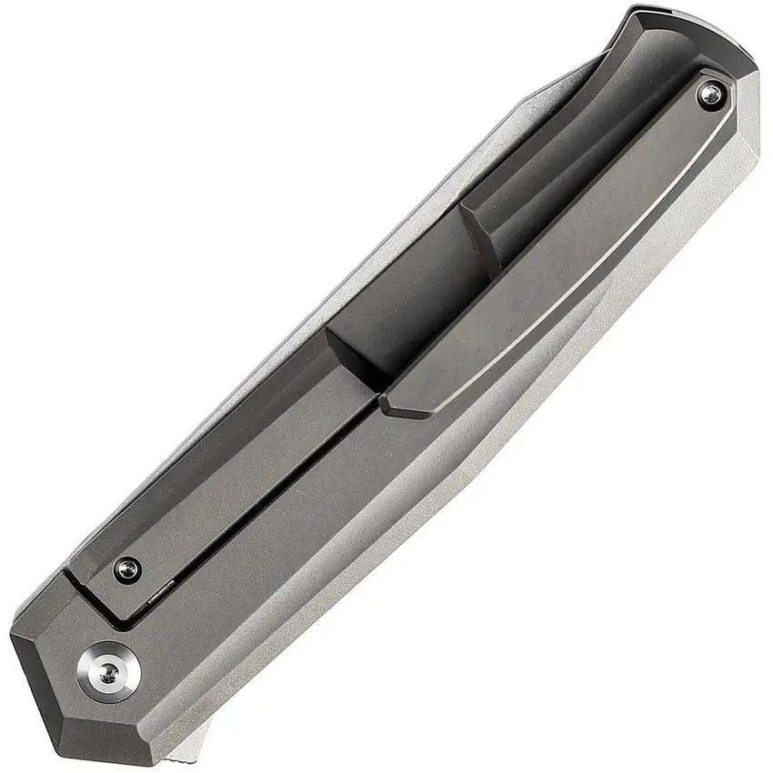 Kansept Knives Integra Framelock Bronze K1042A2 - Bronze Anodized Titanium Handle With M390 Blade by Kansept Knives