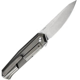 Kansept Knives Integra Framelock Bronze K1042A2 - Bronze Anodized Titanium Handle With M390 Blade by Kansept Knives