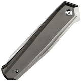 Kansept Knives Integra Framelock Bronze K1042A2 - Bronze Anodized Titanium Handle With M390 Blade by Kansept Knives