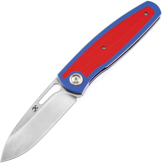 Kansept Knives Mato Linerlock Red/Blue K1050A1 by Kansept Knives
