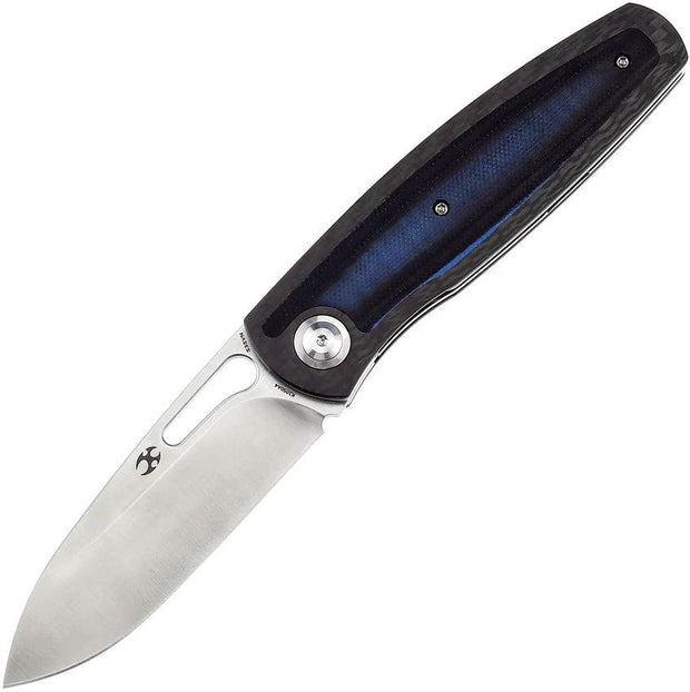 Kansept Knives Mato Linerlock CF/Blue K1050A4 by Kansept Knives