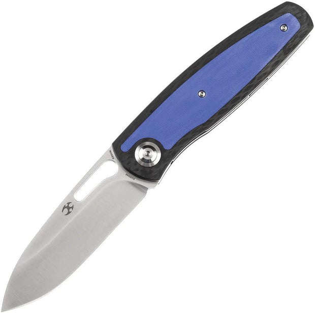 Kansept Knives Mato Linerlock CF/Blue K1050A6 by Kansept Knives