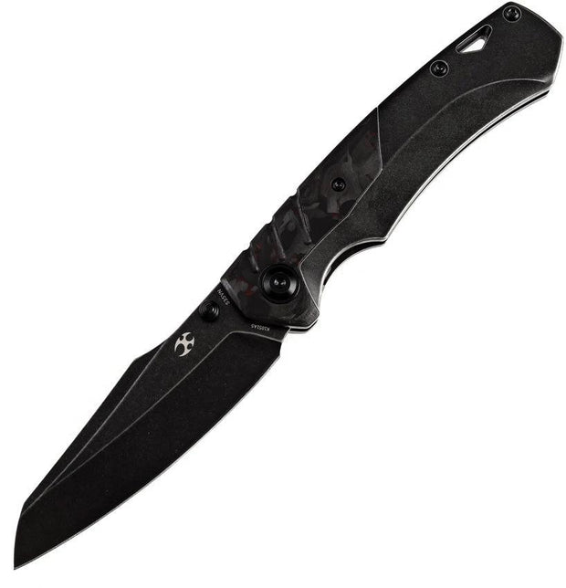 Kansept Knives Weim Framelock Black/Red K1051A5 by Kansept Knives