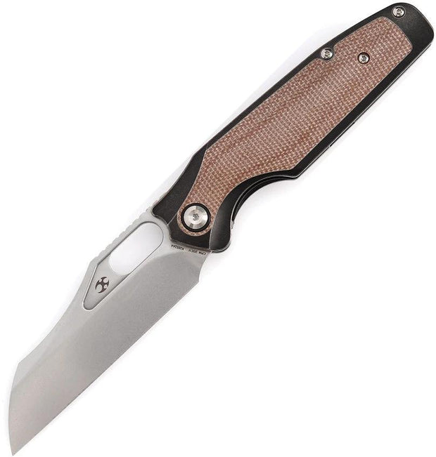 Kansept Knives Tuckamore Framelock Micarta K1052A4 by Kansept Knives