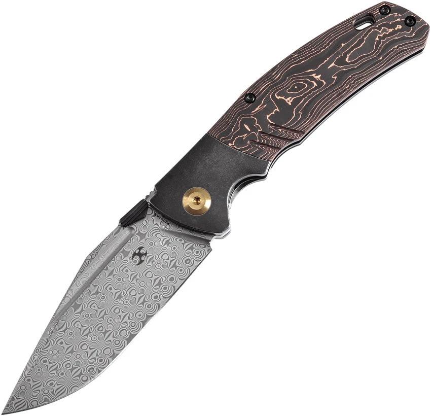 Kansept Knives Hinterland Framelock Copper K1057A3 by Kansept Knives