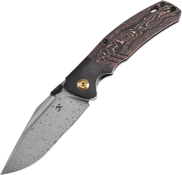 Kansept Knives Hinterland Framelock Copper K1057A3 by Kansept Knives