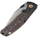Kansept Knives Hinterland Framelock Copper K1057A3 by Kansept Knives