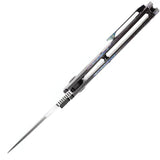 Kansept Knives Hinterland Framelock Lightning K1057A5 - Lightning Strike Titanium Inlay by Kansept Knives