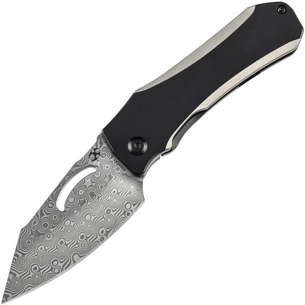 Kansept Knives Loki Framelock Damascus K1058A3 by Kansept Knives