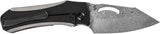 Kansept Knives Loki Framelock Damascus K1058A3 by Kansept Knives