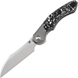 Kansept Knives Cosmos Framelock Wht/Blk CF K1059A1 by Kansept Knives